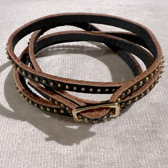 Leather Wrap Bracelet - Picture 4 of 8